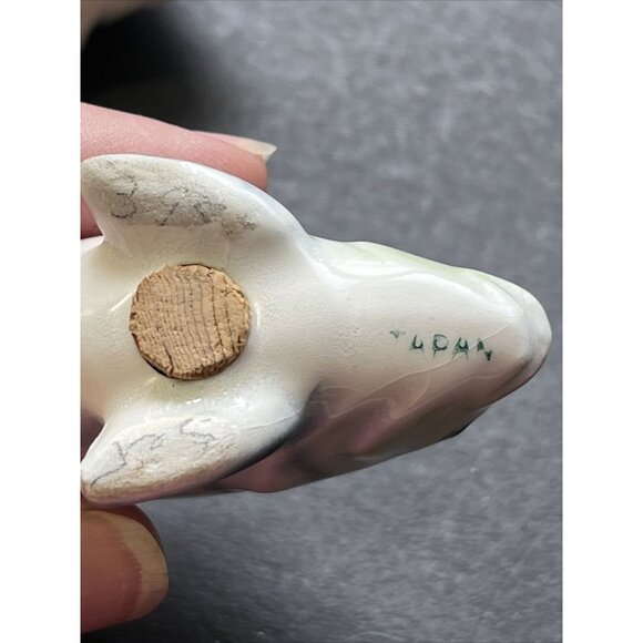 Vintage Japan Fish Perch Bass Salt & Pepper Shaker Set Cabin Lake MCM Ceramic - Picture 5 of 10